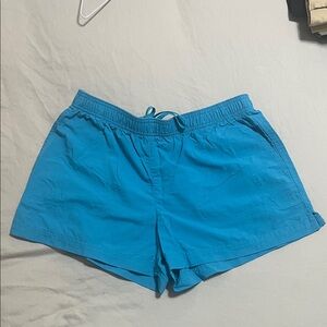 Columbia Turquoise Active Shorts